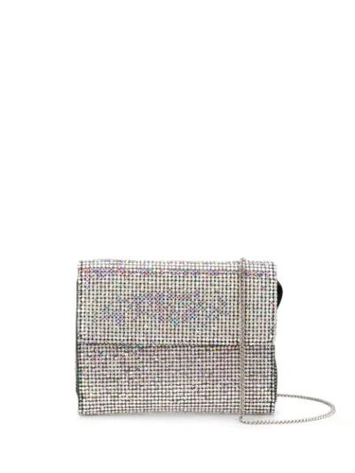 Marco De Vincenzo Embellished Coin Purse In Silver