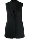 HELMUT LANG SINGLE BREASTED TAILORED GILET