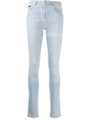 Philipp Plein Super High Rise Skinny Jeggings In 07gd Gang Dance