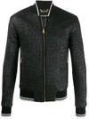 DOLCE & GABBANA DIAMOND QUILTED BOMBER JACKET