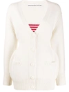 ALEXANDER WANG LONG SLEEVE FITTED CARDIGAN