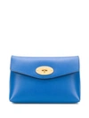 Mulberry Darley Small Cosmetic Pouch In Blue