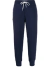 Polo Ralph Lauren Drawstring Track Torusers In Blue