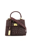 Sandra J Micro Jackie Tote In Brown