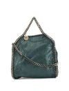 Stella Mccartney Tiny Falabella Tote In Blue