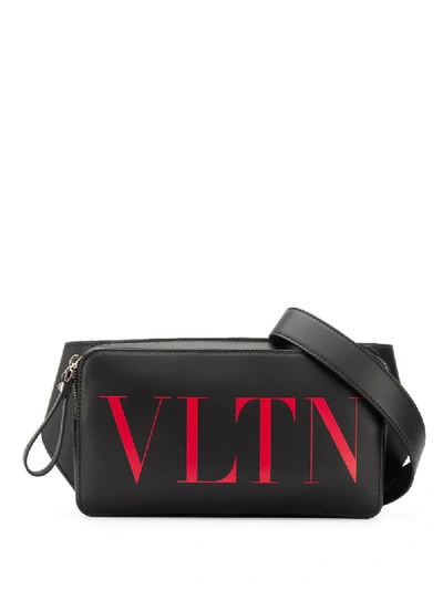 Valentino Garavani Garavani Vltn Logo Belt Bag In Black