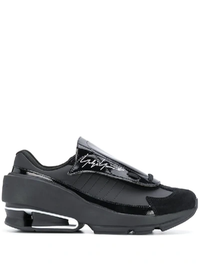 Y-3 Signature Slip-on Trainers In Black