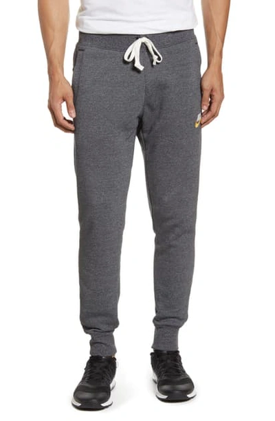 Nike Heritage Jogger Pants In Midnight Navy/ Heather