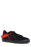 Off-white Vulcanised Canvas Trainers In Black