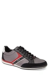 Hugo Boss Saturn Low Top Sneaker In Open Grey