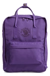 Fjall Raven Re-kanken Water Resistant Backpack In Deep Violet