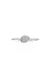 MONICA VINADER SIREN SMALL PAVE DIAMOND STACKING RING,SS-RG-SMST-DIA