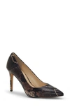 Vince Camuto Savilla Pump In Mauve Multi Leather