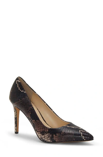 Vince Camuto Savilla Pump In Mauve Multi Leather