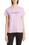 GIVENCHY DISTRESSED LOGO COTTON GRAPHIC TEE,BW707X3Z0Y