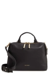 Ted Baker Emilyy Leather Top Zip Tote In Black