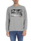 BURBERRY KERSHAW SWEATSHIRT IN GREY