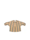 BURBERRY LOLA ARCHIVE BEIGE CREW NECK BLOUSE