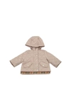 BURBERRY ILANA DOWN JACKET IN LIGHT PINK
