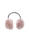 YVES SALOMON PINK EARMUFFS