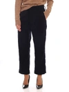 SOFIE D'HOORE PORTER TROUSERS IN BLUE CORDUROY