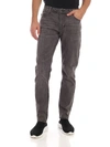 EMPORIO ARMANI BLACK FADED EFFECT JEANS