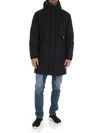 PAUL SMITH PADDED PARKA IN BLUE