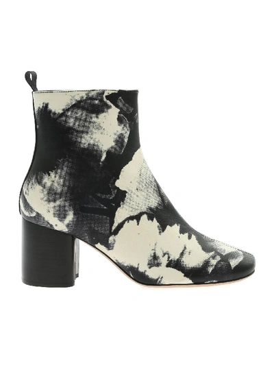 Paul Smith Moss Rose Ankle Boots In Black