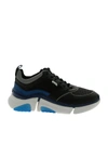 KARL LAGERFELD VENTURE trainers IN BLACK AND BLUE