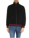 POLO RALPH LAUREN POLO RALPH LAUREN TEDDY-EFFECT JACKET IN BLACK