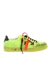 OFF-WHITE 2.0 SNEAKERS IN NEON YELLOW