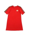 GUCCI LOGO PATCH T-SHIRT IN RED,571377 XJBEB 6445