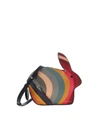 PAUL SMITH RABBIT SWIRL CLUTCH BAG IN MULTICOLOR