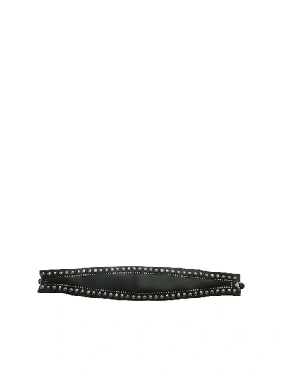 Pinko Ugo Studded Belt In Black