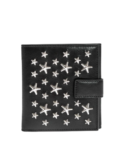 Jimmy Choo Frida Cst Wallet In Black