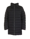COLMAR EXPERT DOWN JACKET IN BLACK WITH LOGO PATCH