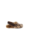 GUCCI HORSEBIT SLIPPER IN BEIGE,580255 G38O0 9760