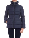 ADD ADD BELTED DOWN JACKET IN BLUE