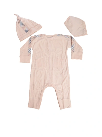 Burberry Babies' Colby New Set In Pink