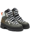 GANNI Sporty Hiking皮革及踝靴,P00428916