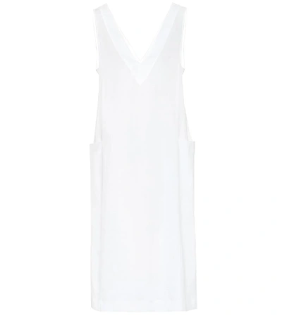 Asceno Seville White Organic Linen Dress