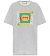 GUCCI LOGO棉质T恤,P00436352