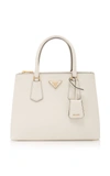 PRADA GALLERIA MEDIUM TEXTURED-LEATHER TOTE,730296