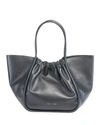 Proenza Schouler Xl Ruched Tote Bag In Black