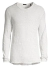 Atm Anthony Thomas Melillo Long Sleeve T-shirt In Smoked Pearl