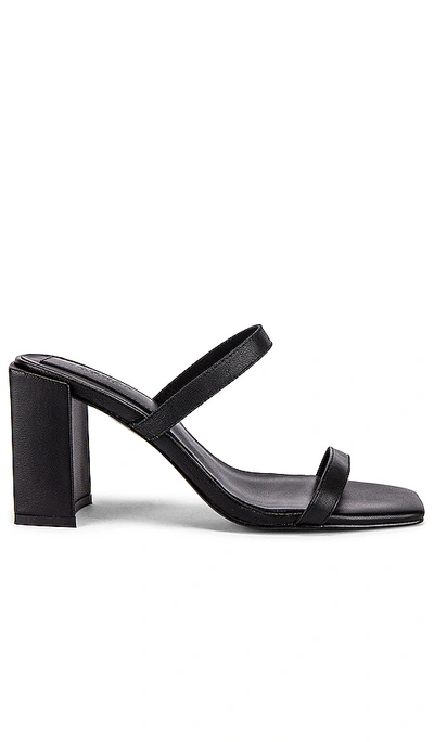 Jaggar X Revolve Square Heel In Black