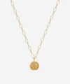 ALIGHIERI GOLD-PLATED THE CELESTIAL NIGHT PENDANT NECKLACE,000646529