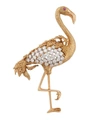 KOJIS GOLD RUBY AND DIAMOND FLAMINGO BROOCH,000647364