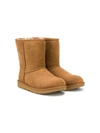 Ugg Teen Shearling Ankle Boots In Brown