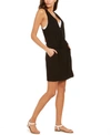 CALVIN KLEIN SURPLICE RACER-BACK TUNIC SWIM COVER-UP, CREATED FOR MACY'S